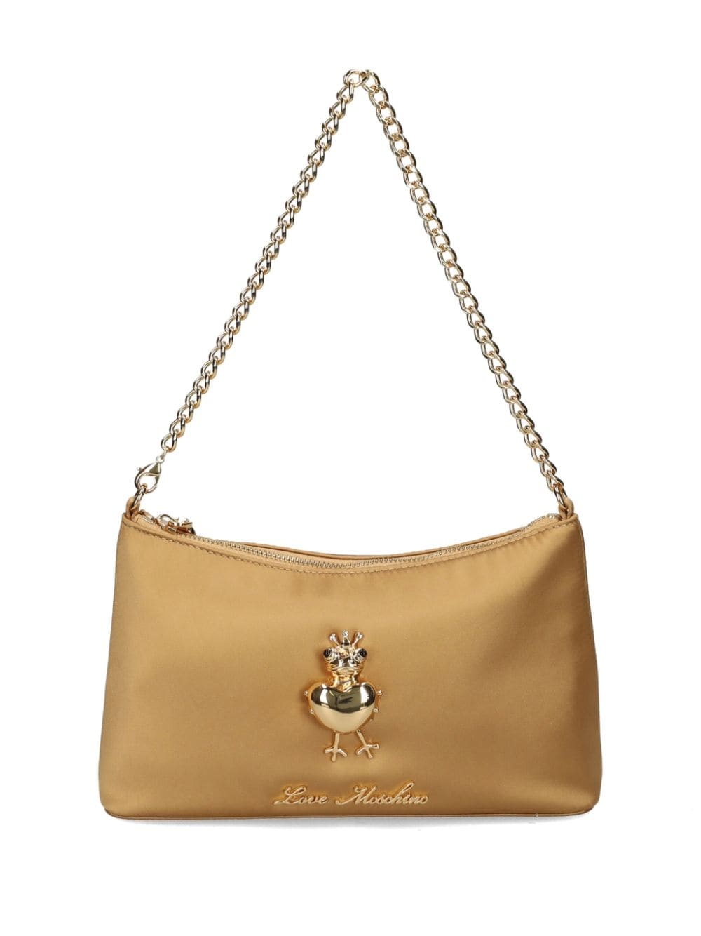 logo-plaque shoulder bag - 4