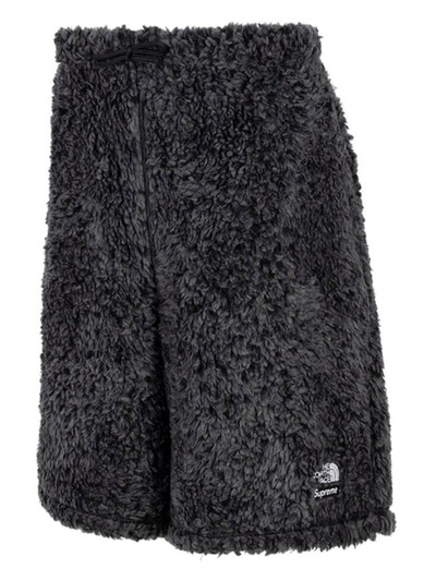 Supreme x The North Face fleece shorts outlook