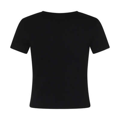 Blumarine black cotton t-shirt outlook