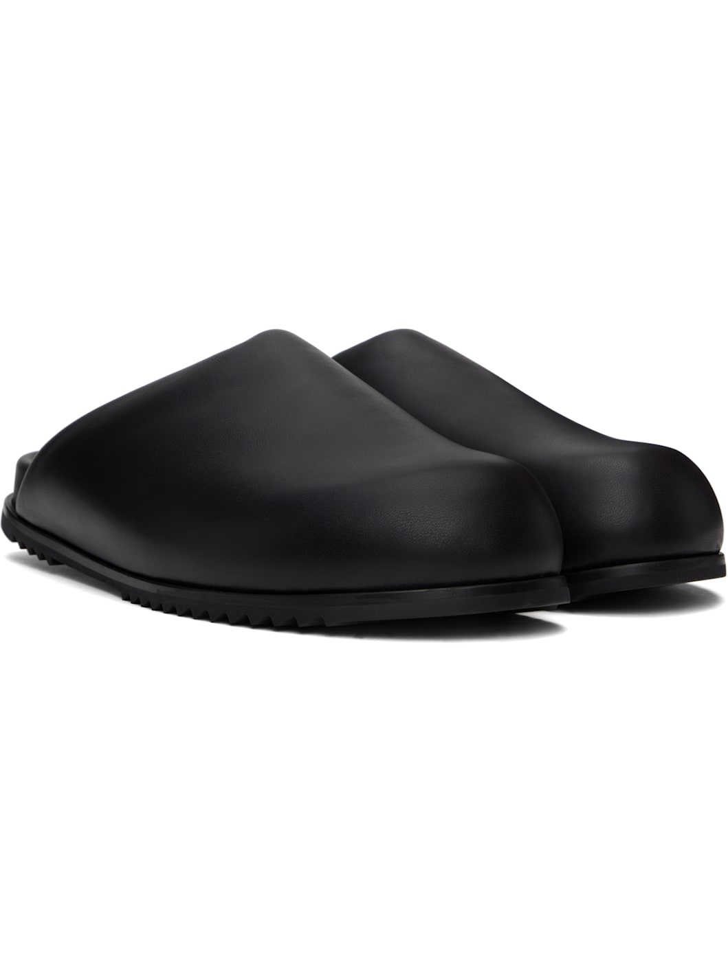 Black Hollywood Granola Mules - 4