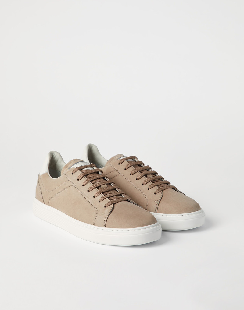 Nubuck calfskin sneakers 1