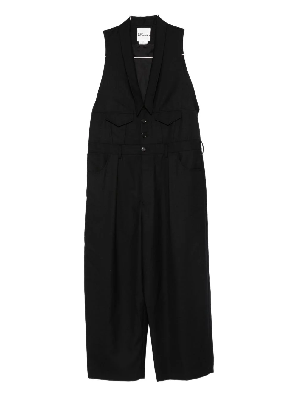 x Comme Des Garçons sleveless jumpsuit - 1