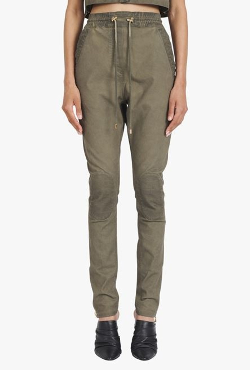 Taupe cotton jodhpurs 6