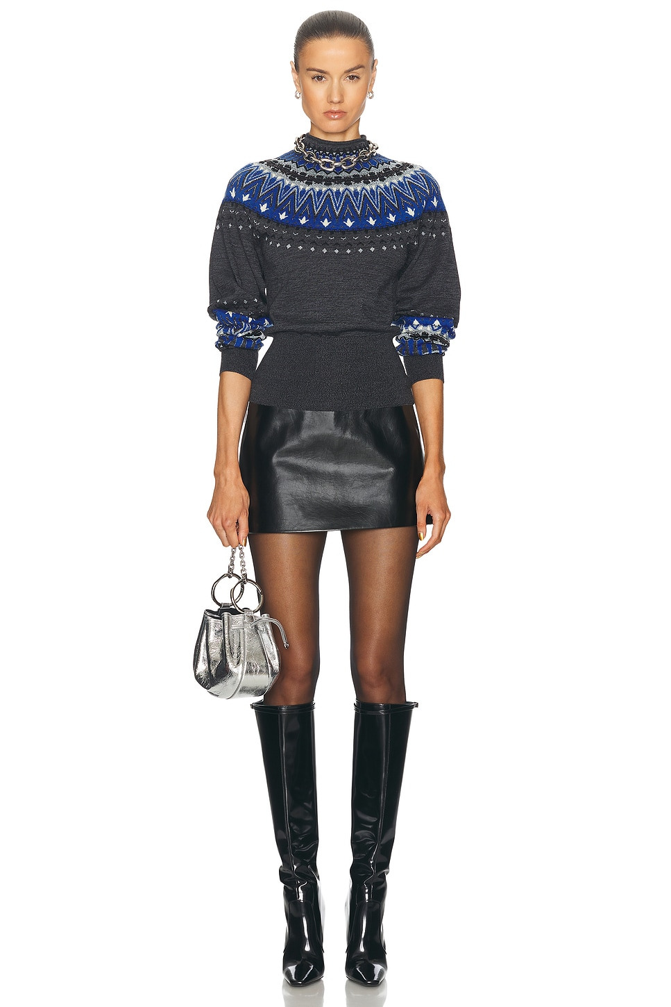 Pullover Cardigan - 4