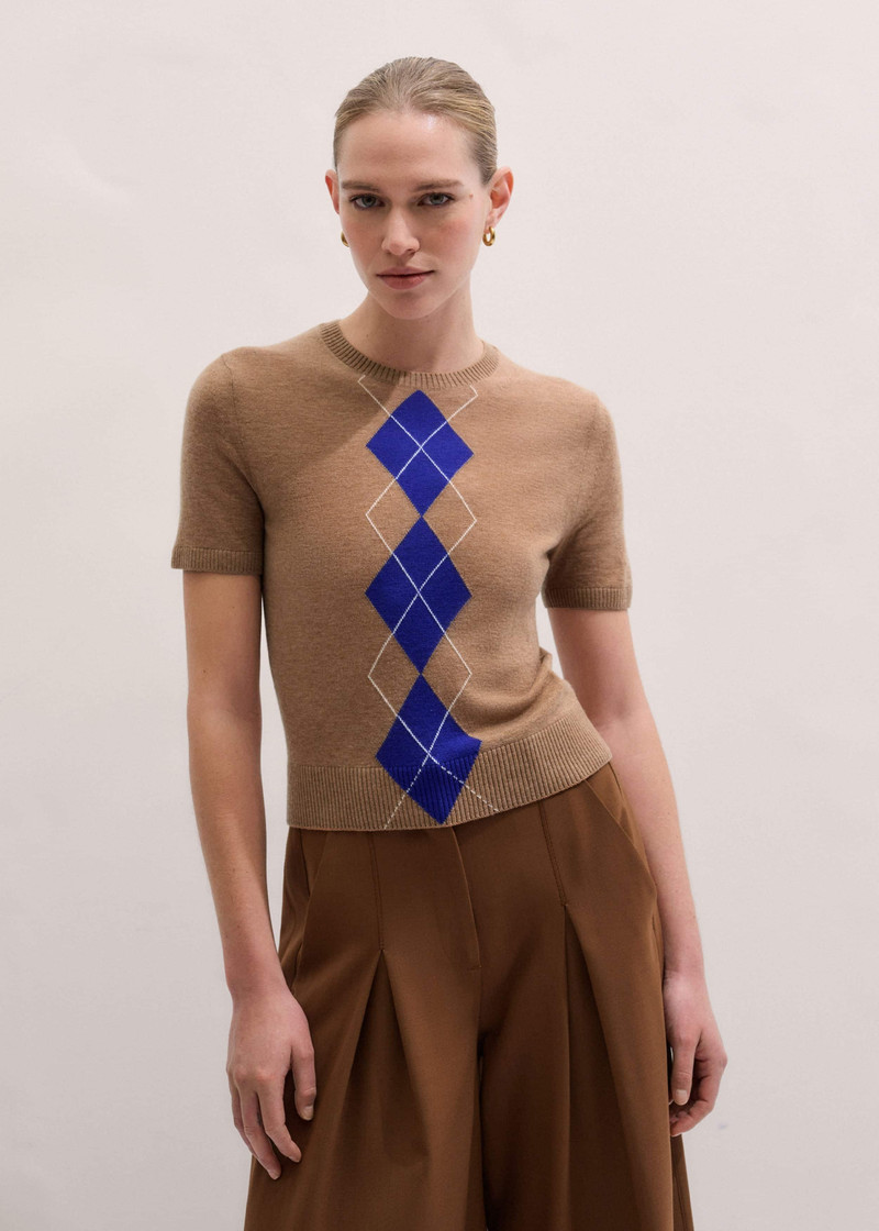 Argyle Slim Tee 6