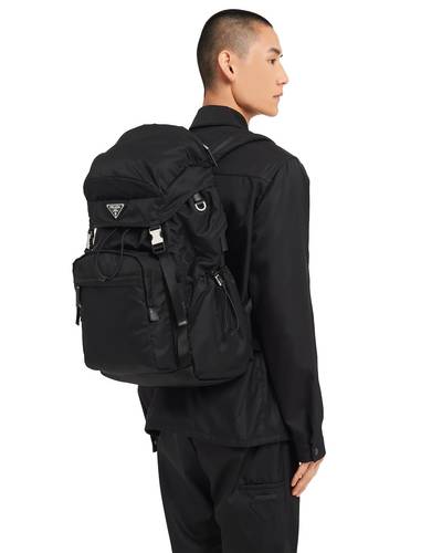 Prada Re-Nylon and Saffiano leather backpack outlook