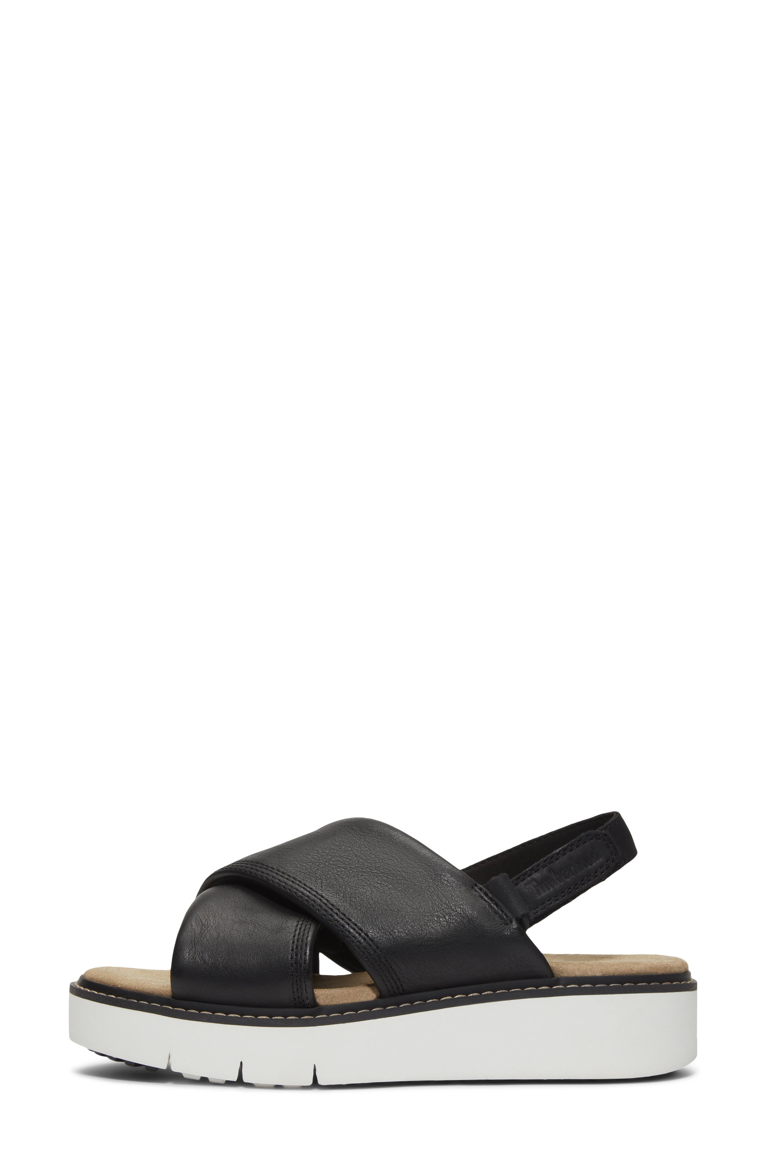 Timberland Safari Dawn Slingback Sandal in Black Full Grain at Nordstrom - 9