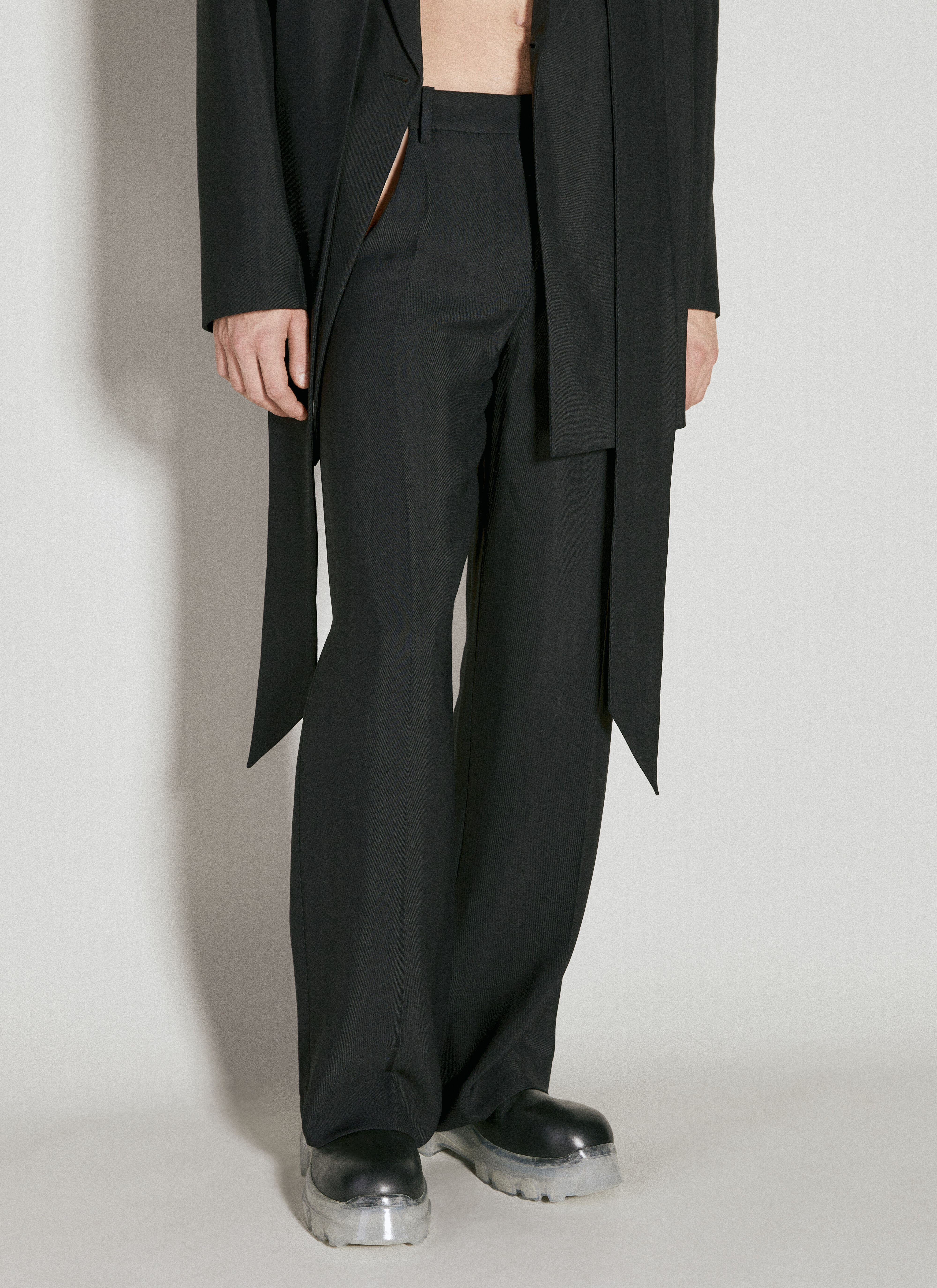 Cut-Out Tailored Pants - 1
