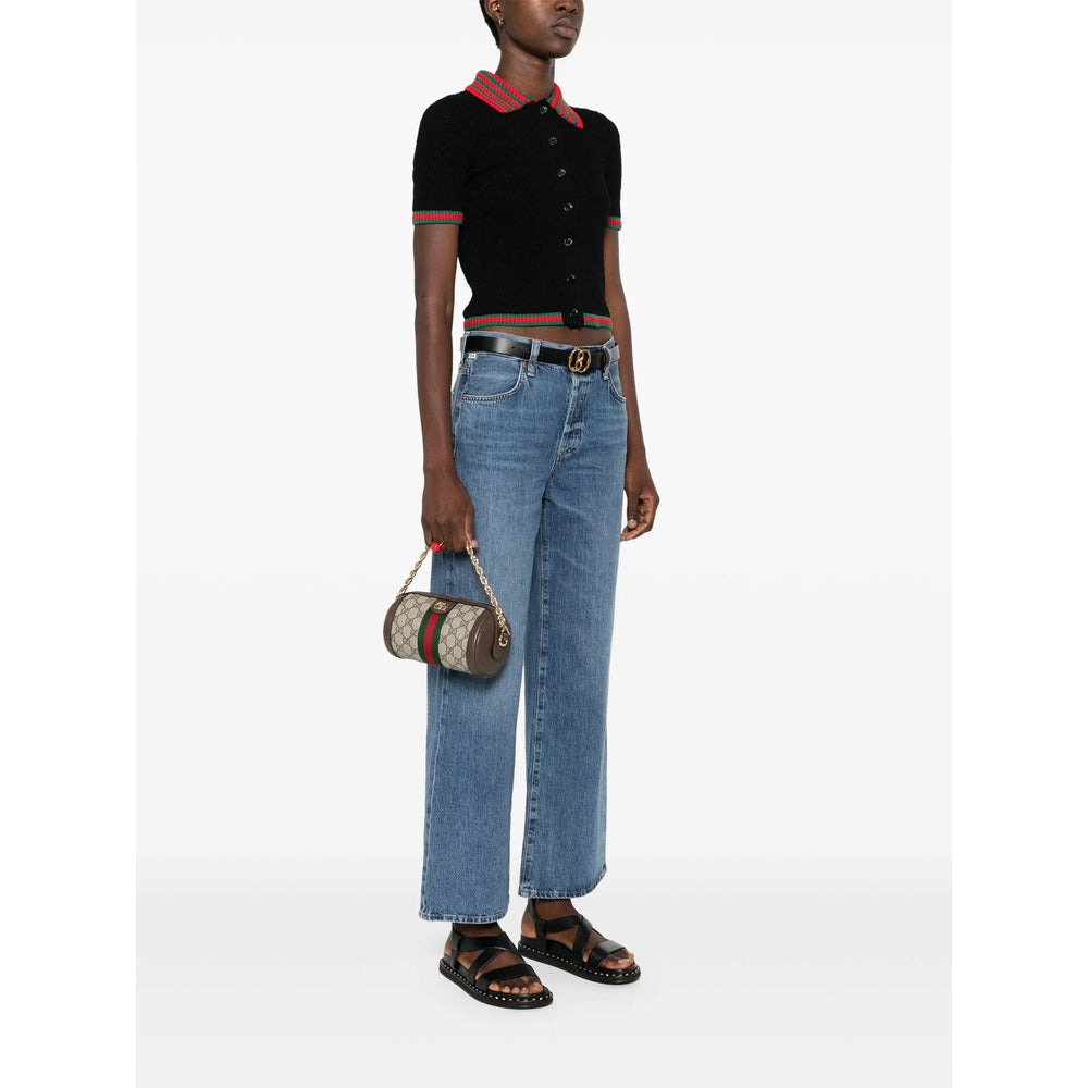 Gucci Brown Shoulder Bags Women - 3