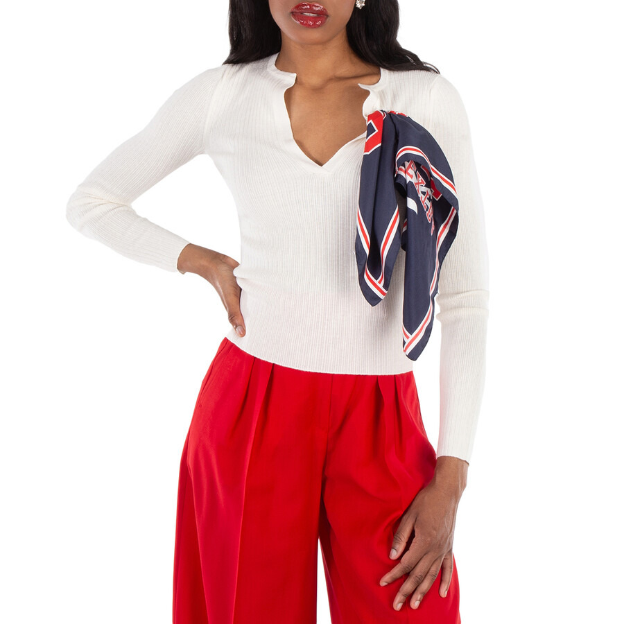 Longchamp Team Longchamp Silk Square Scarf - 1