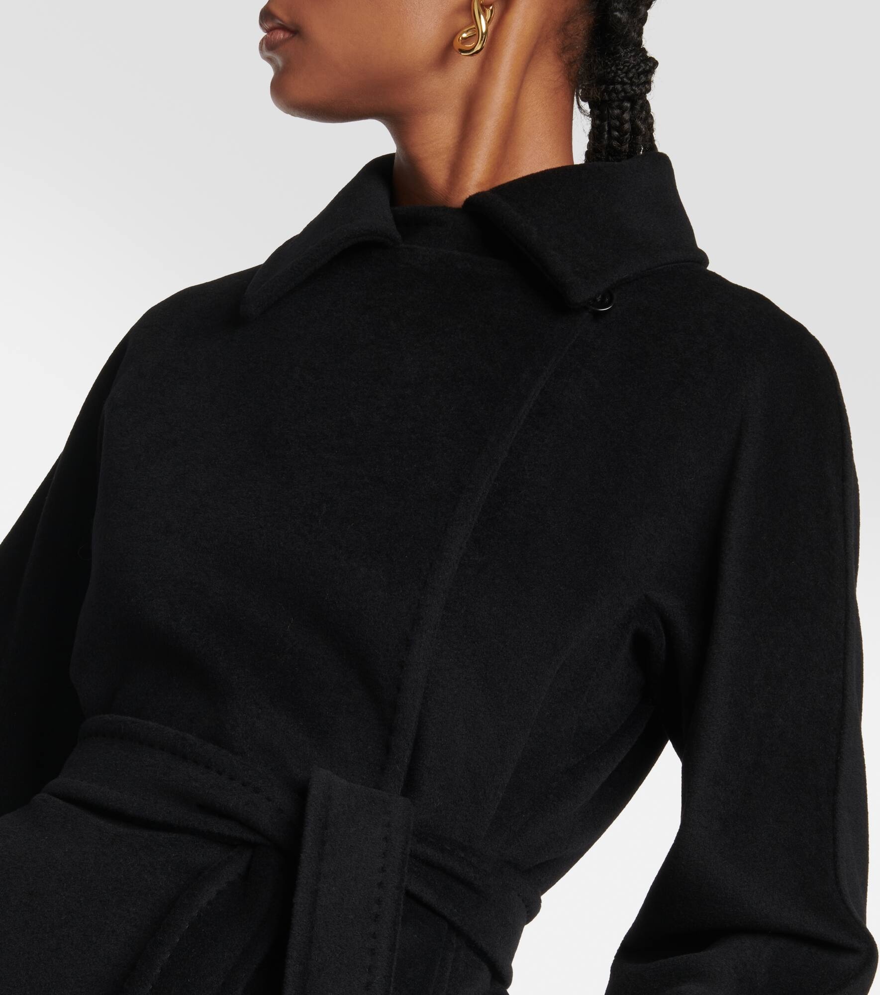 Estella wool and cashmere coat - 4