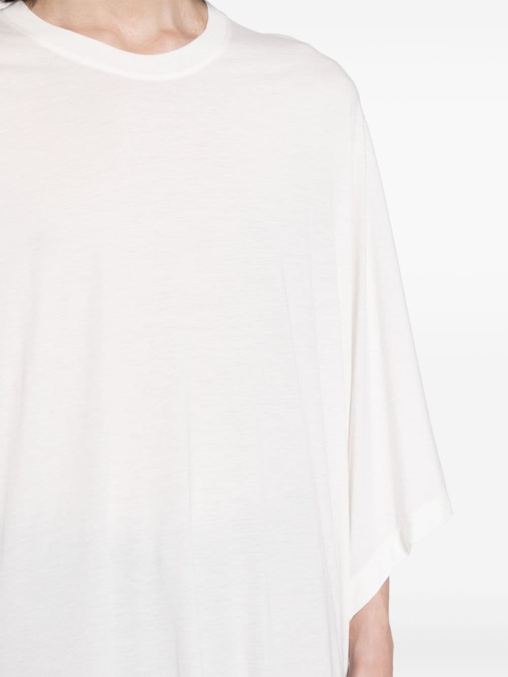 drop-shoulder cotton-blend T-shirt - 5