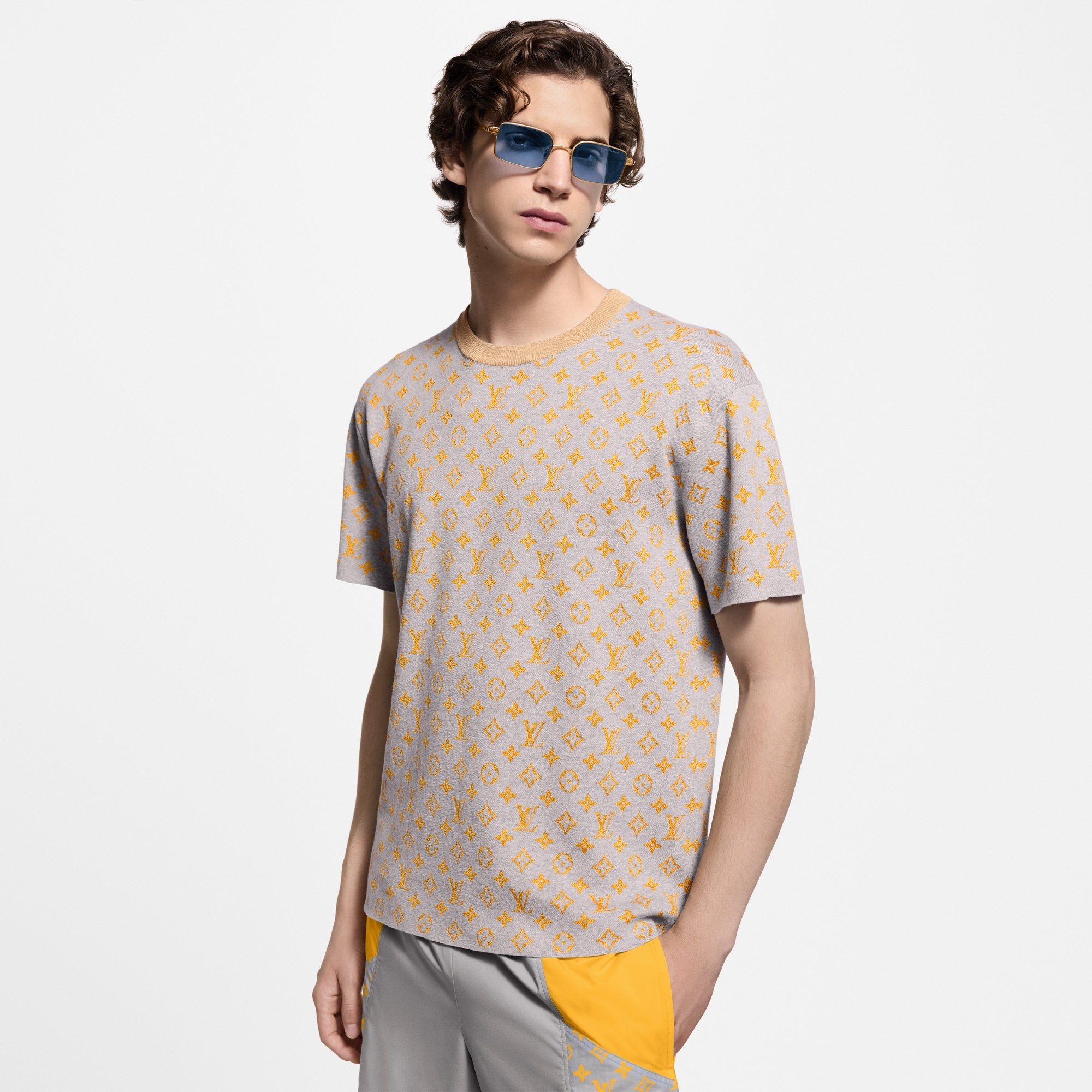 Monogram Short-Sleeved Crewneck - 2