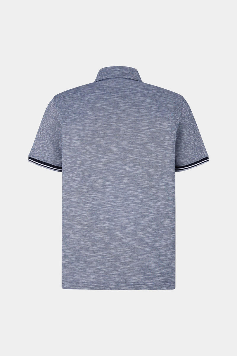 BOGNER Samu Polo shirt in Navy blue outlook