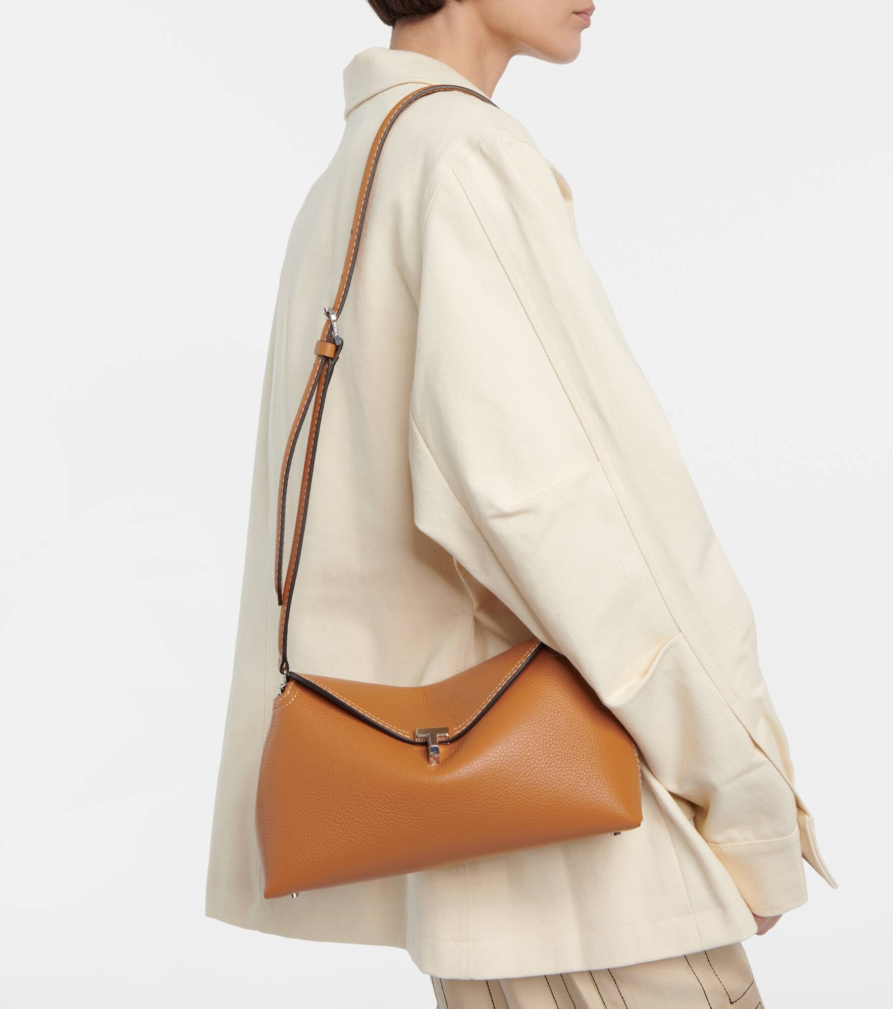 T-Lock Small leather clutch - 2