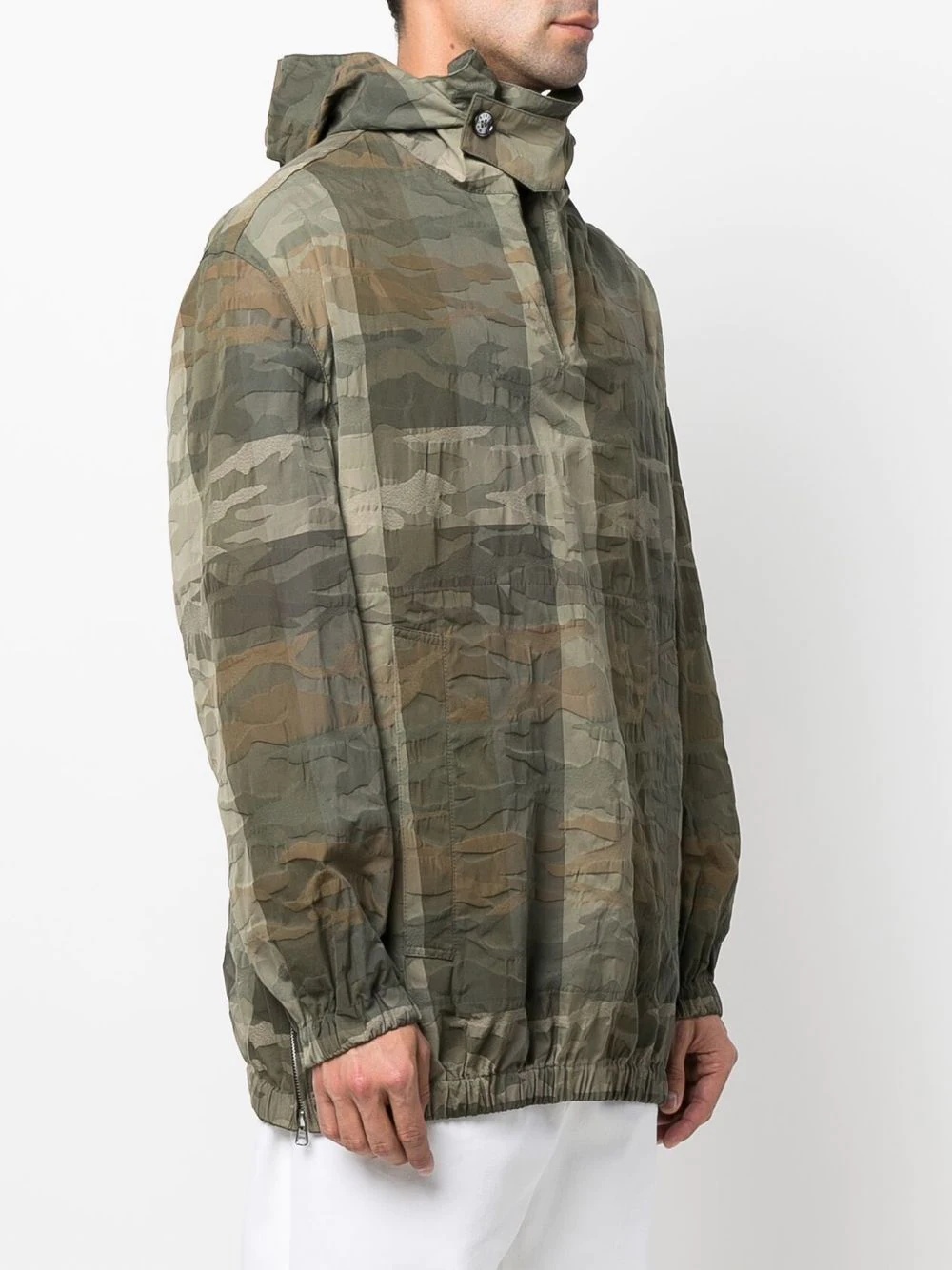 PARIS camouflage-print smock jacket - 3