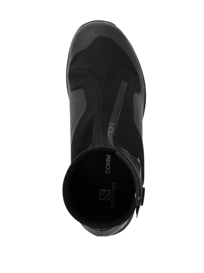x Salomon logo-print high-top sneakers - 4