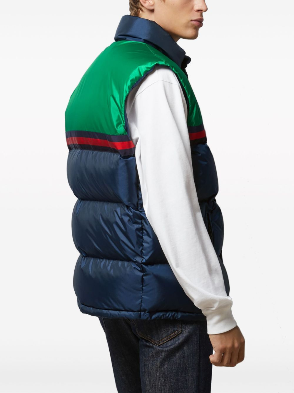 Gucci Men Padded Nylon Vest - 5
