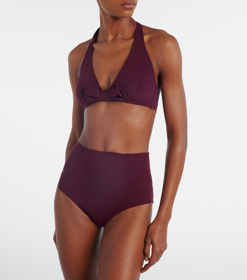 ERES Style bow-detail bikini top outlook
