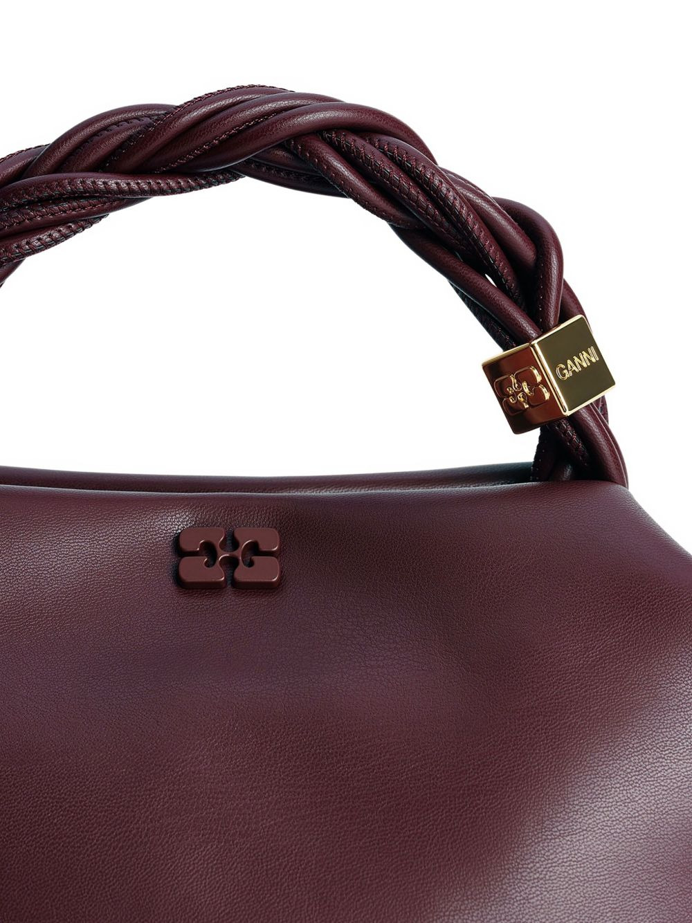 Bou braided-handle bag - 4