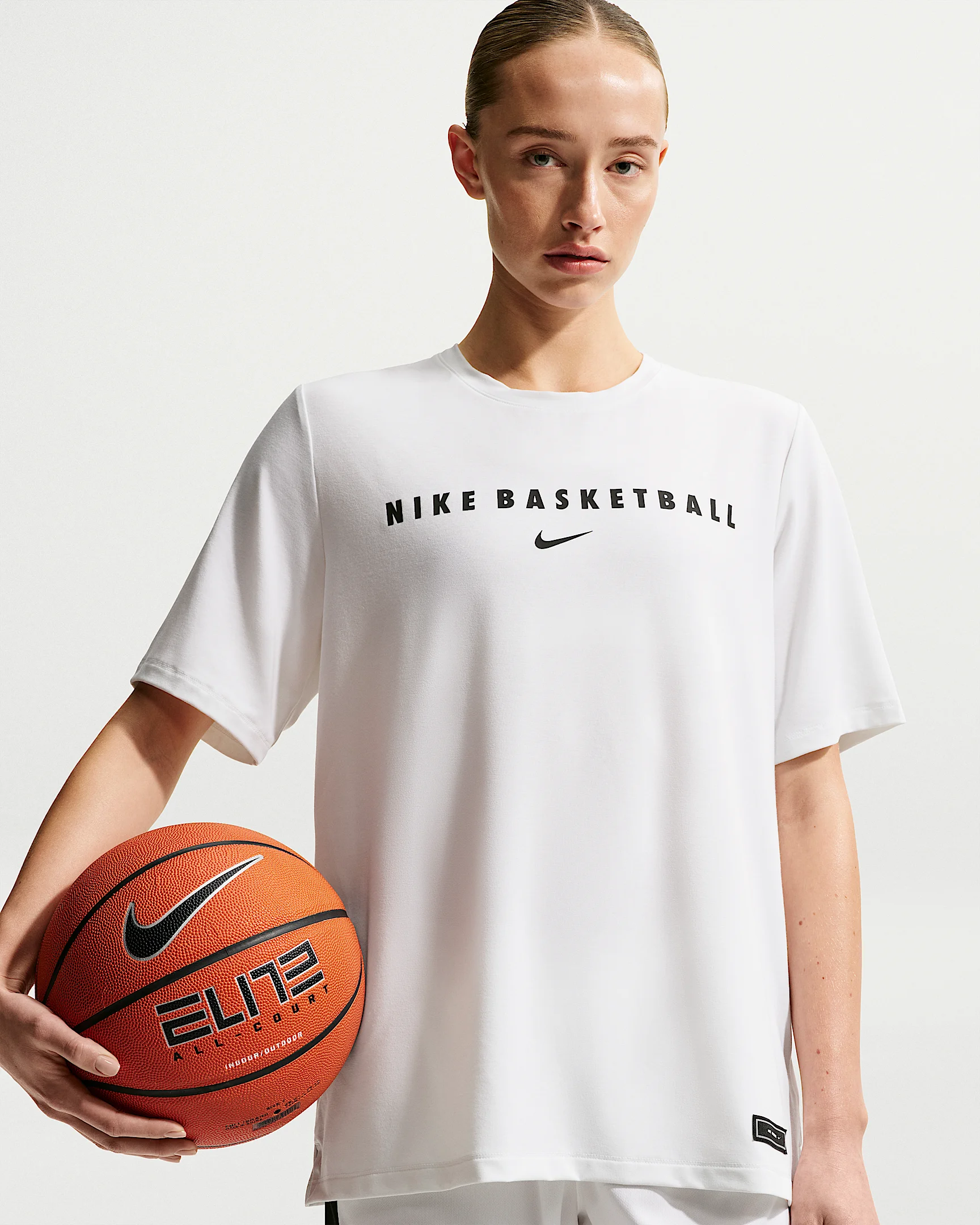 Nike Women's Dri-FIT Short-Sleeve Warm-Up Basketball Top - 1