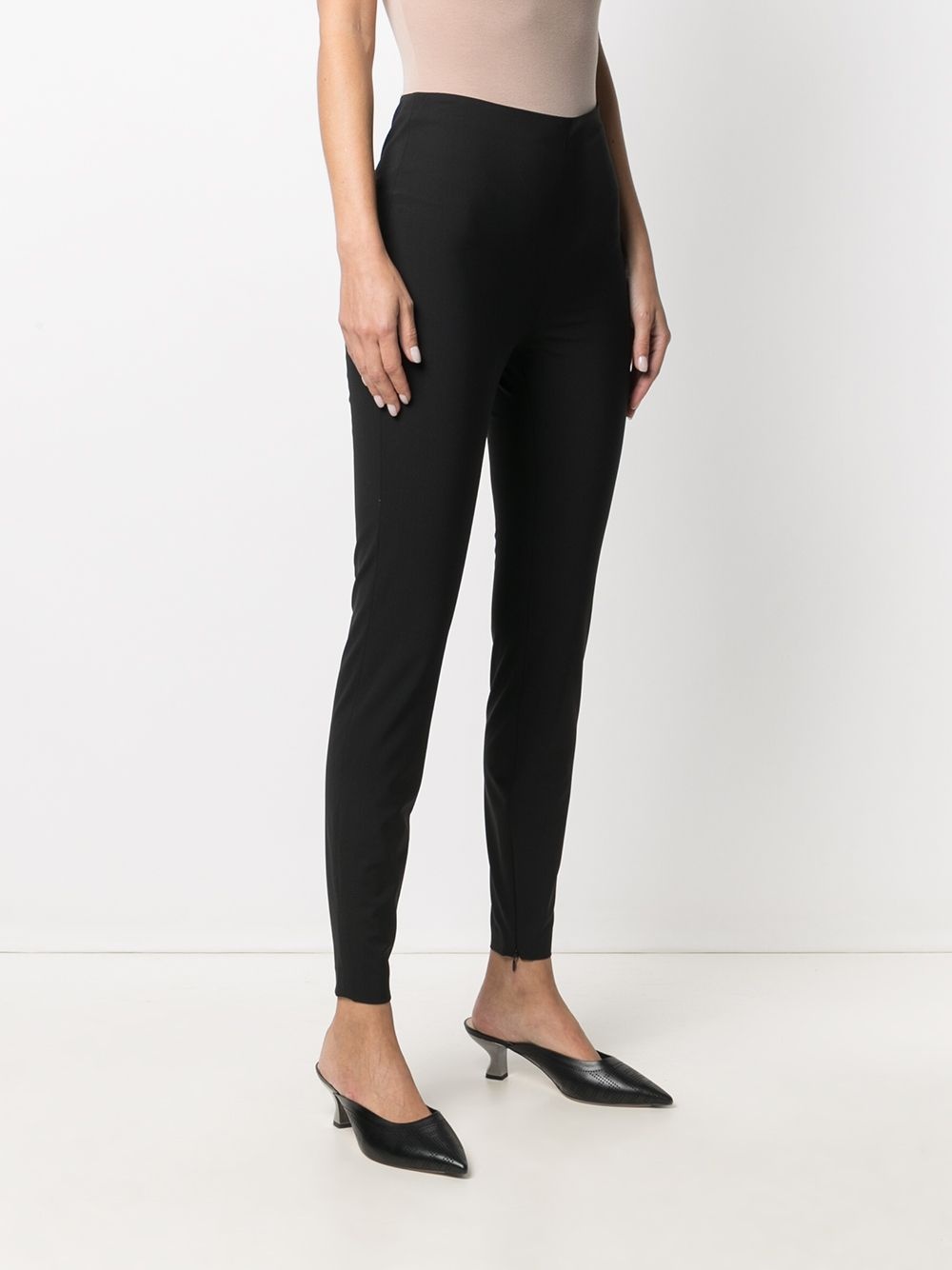 high-waisted skinny trousers - 3