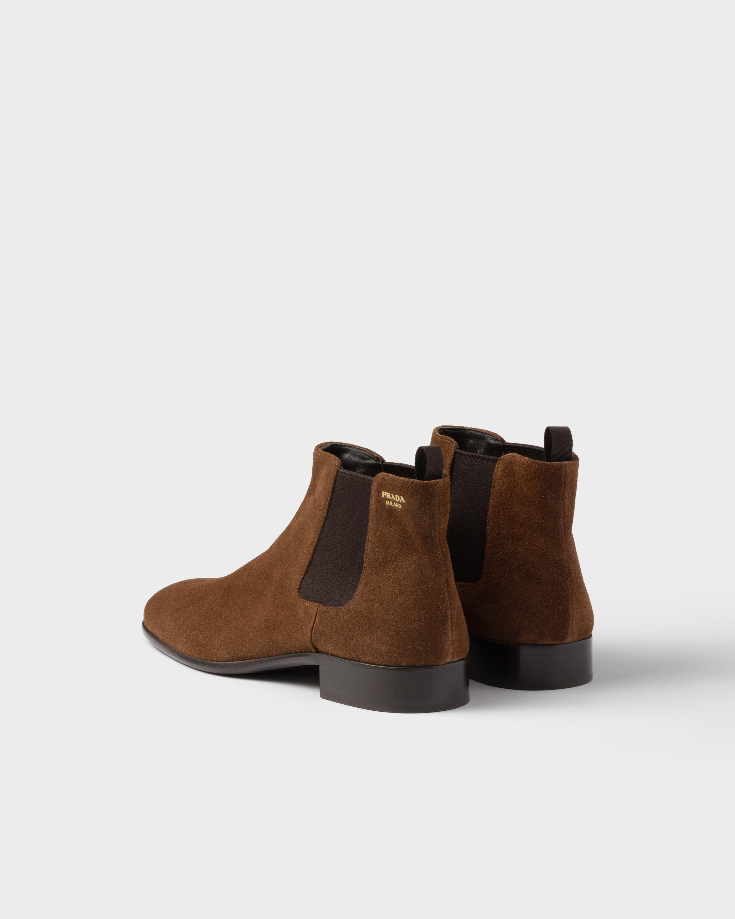Suede booties - 4