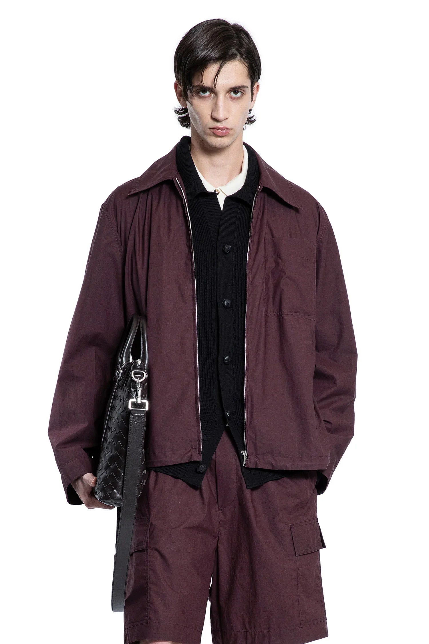 Resinated-Cotton-Blouson - 5