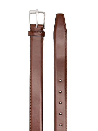 Maison Margiela square-buckle leather belt outlook