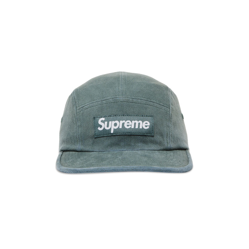 Supreme Denim Camp Cap 'Teal' - 1