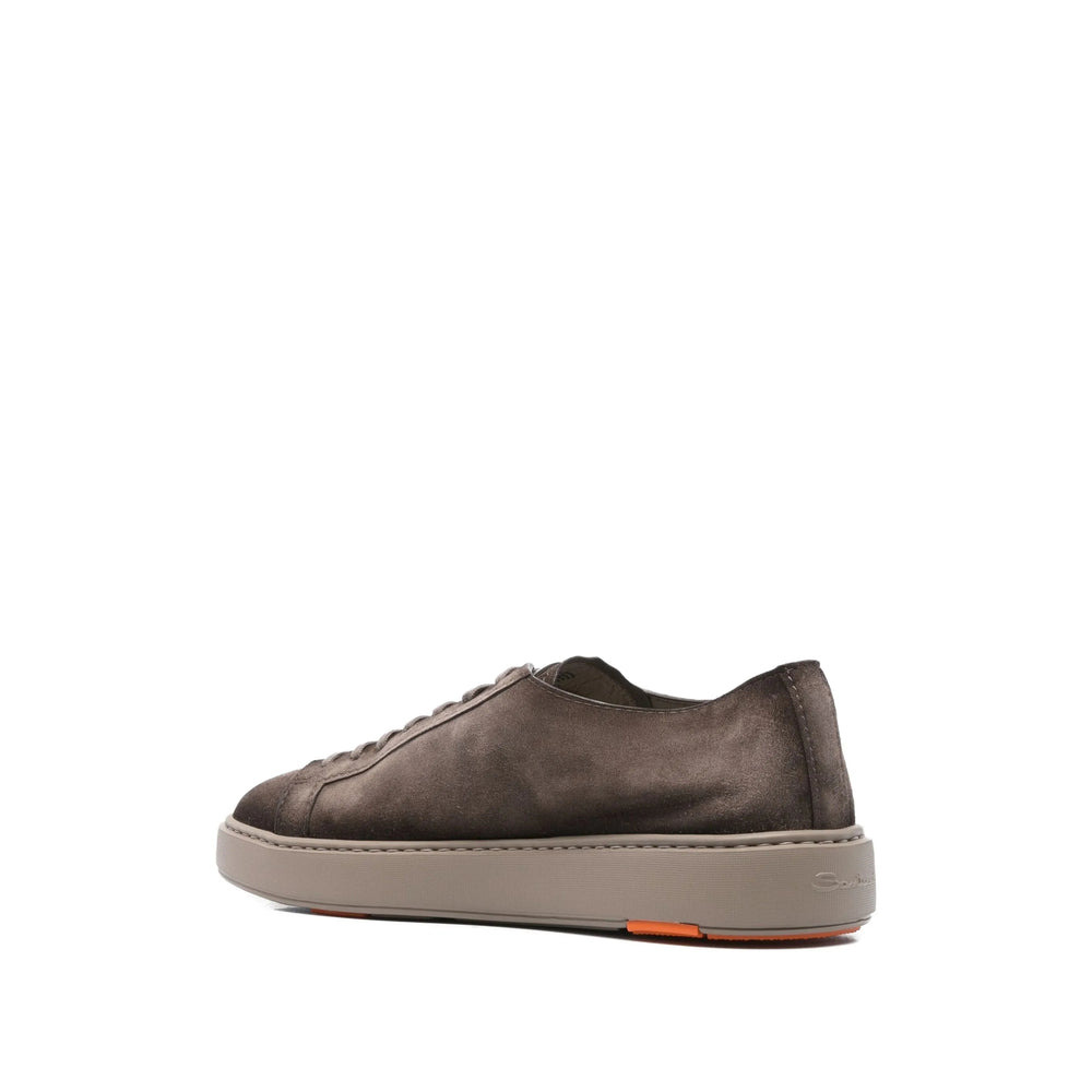 Santoni Brown Trainers - Low-Tops Men - 3