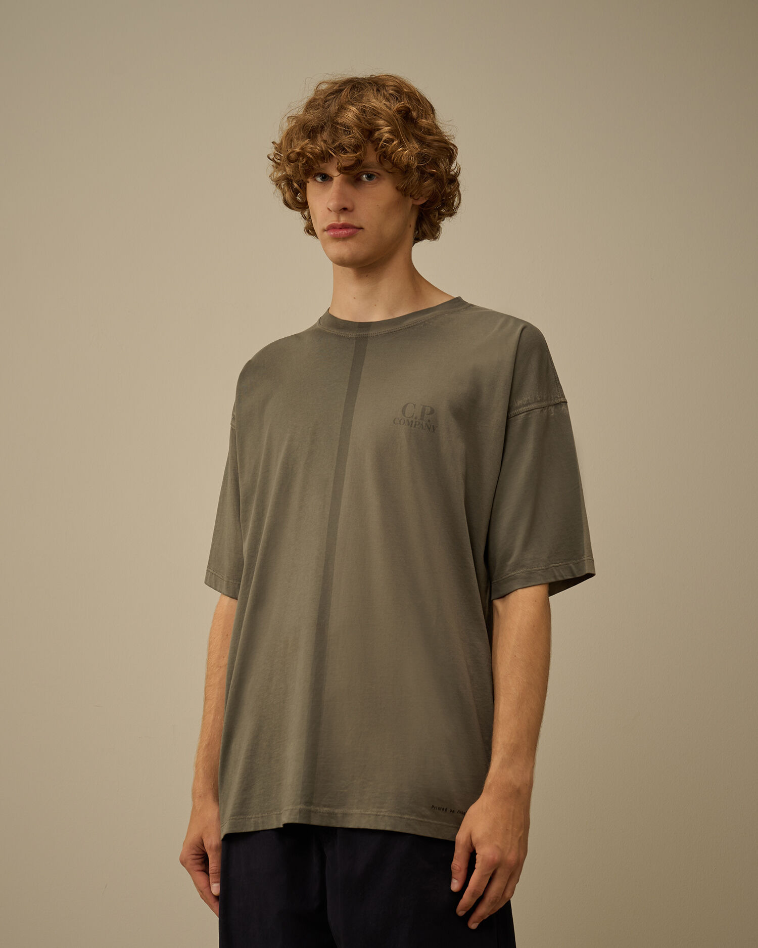 24/1 Jersey Short Sleeve Printed Logo T-Shirt - 3