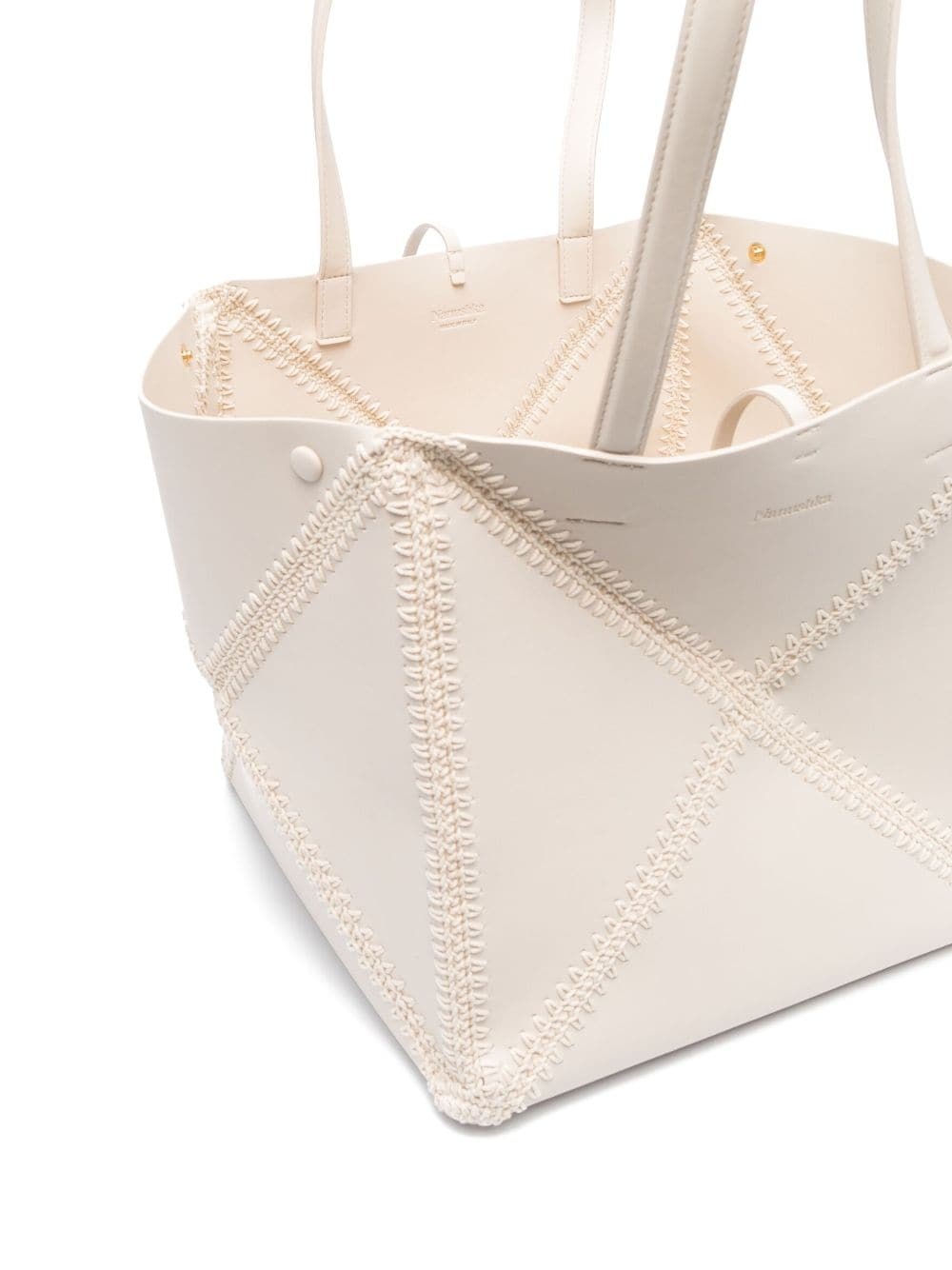 The Origami crochet-stitch tote bag - 5