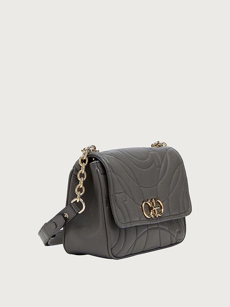 QUILTED GANCINI CROSS BODY BAG (S) - 2