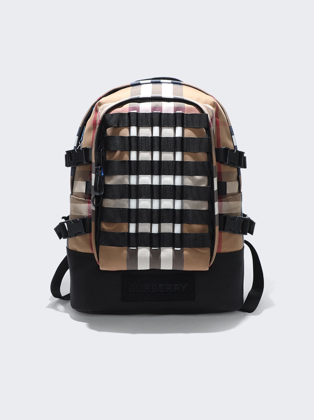 Jack Backpack Birch Brown Check - 1