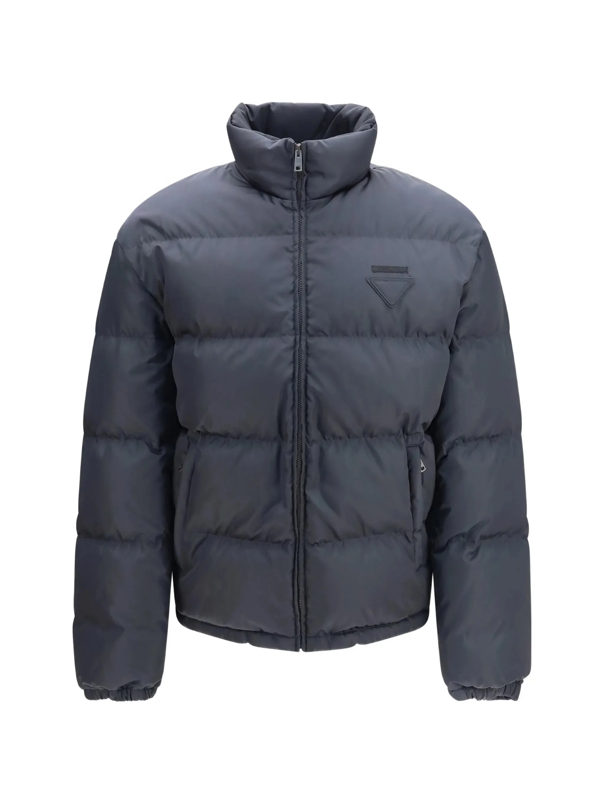 Prada Padded Logo-patch Jacket - 1