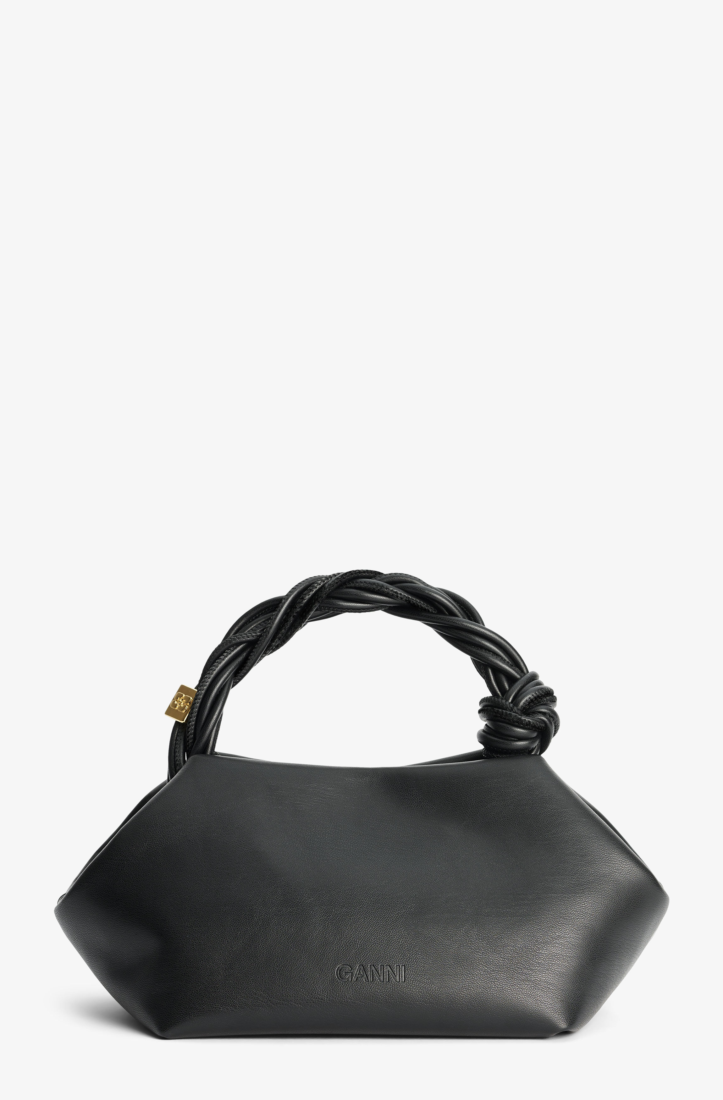 BLACK SMALL GANNI BOU BAG - 2