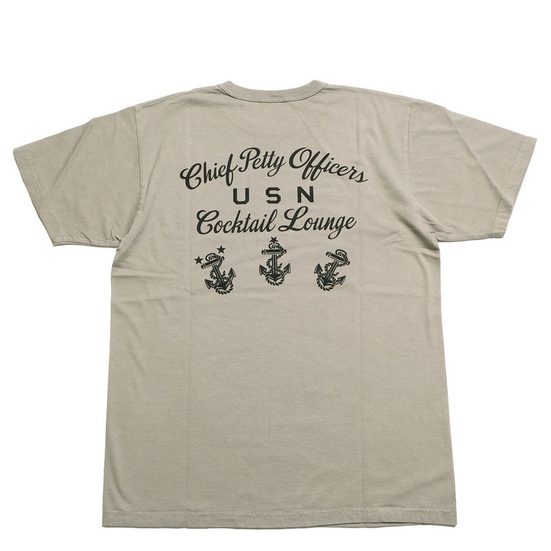 Buzz Rickson's S/S T-SHIRT - U.S.N. COCKTAIL LOUNGE - BR79706 outlook