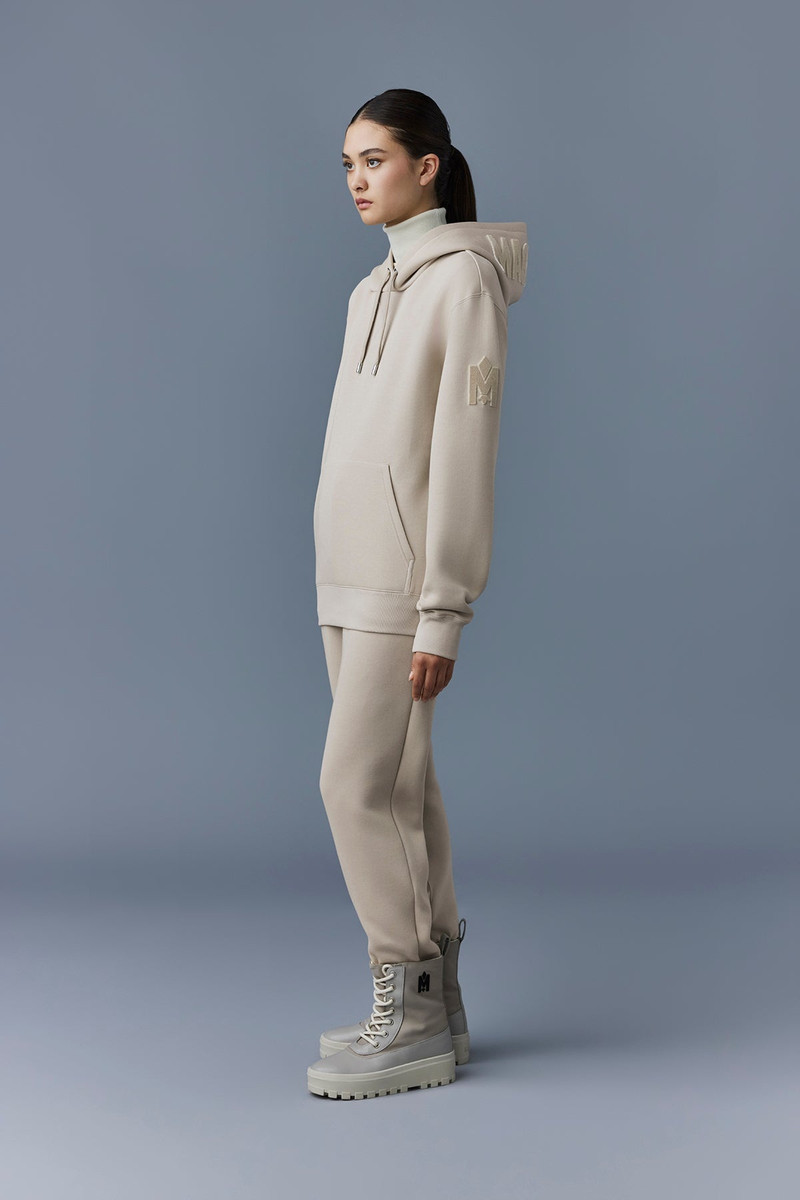 MACKAGE KRYS hoodie with velvet embroidery outlook