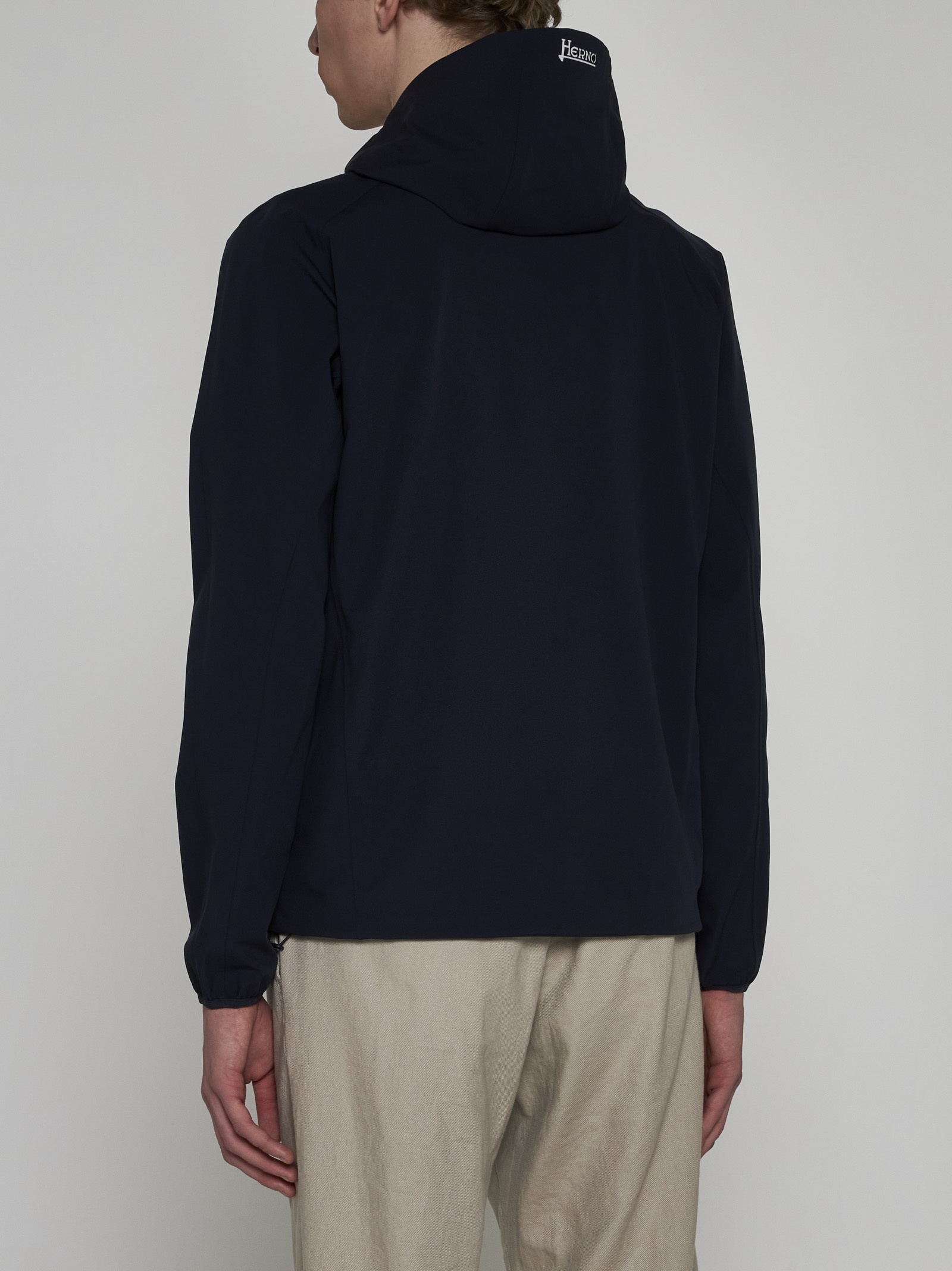 Hooded nylon jacket - 3