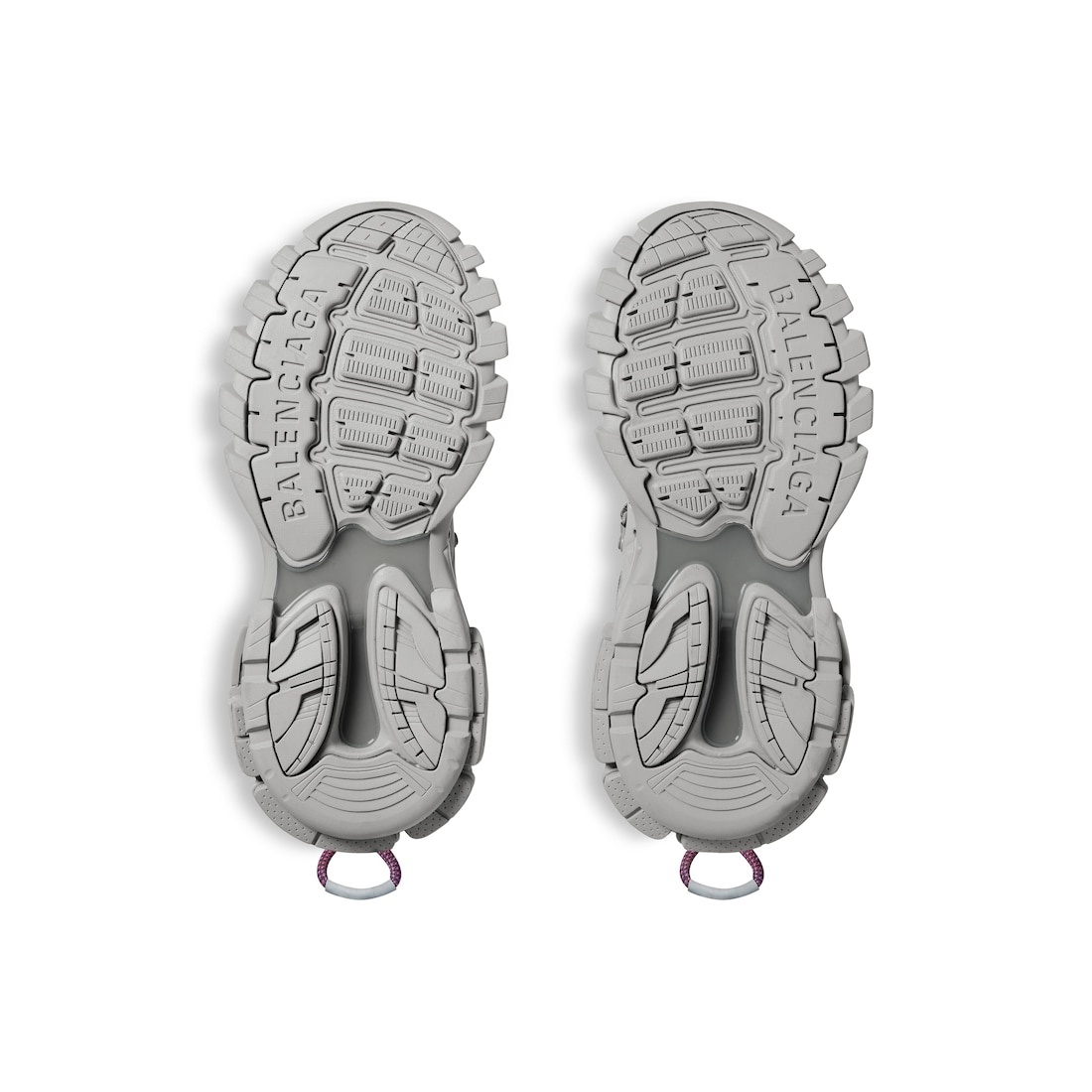 Women's Track Trail Laces Sneaker  in Grey/pink - 7