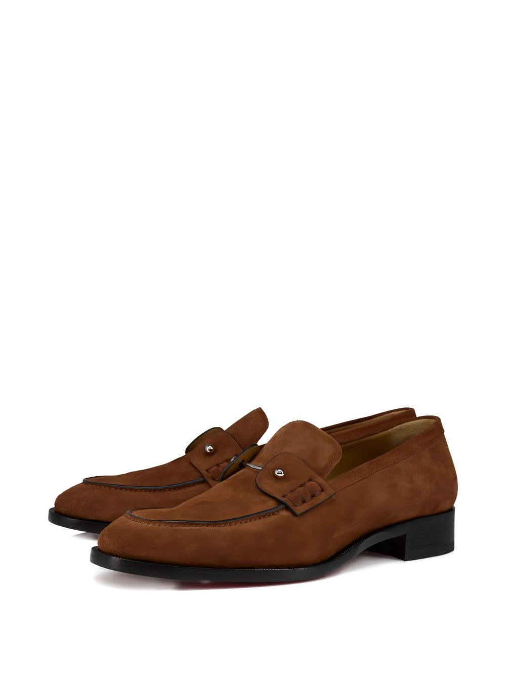 Chambelimoc suede almond-toe loafers - 2