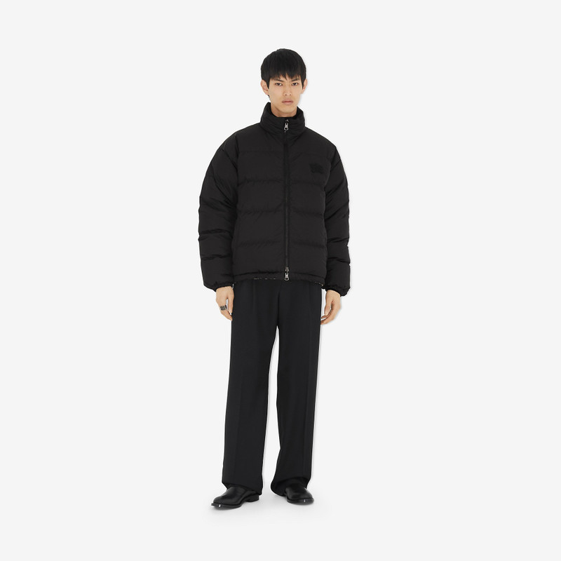 Reversible Check Puffer Jacket 5
