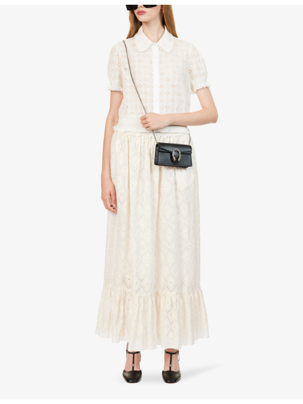 Dionysus mini grained-leather cross-body bag - 2