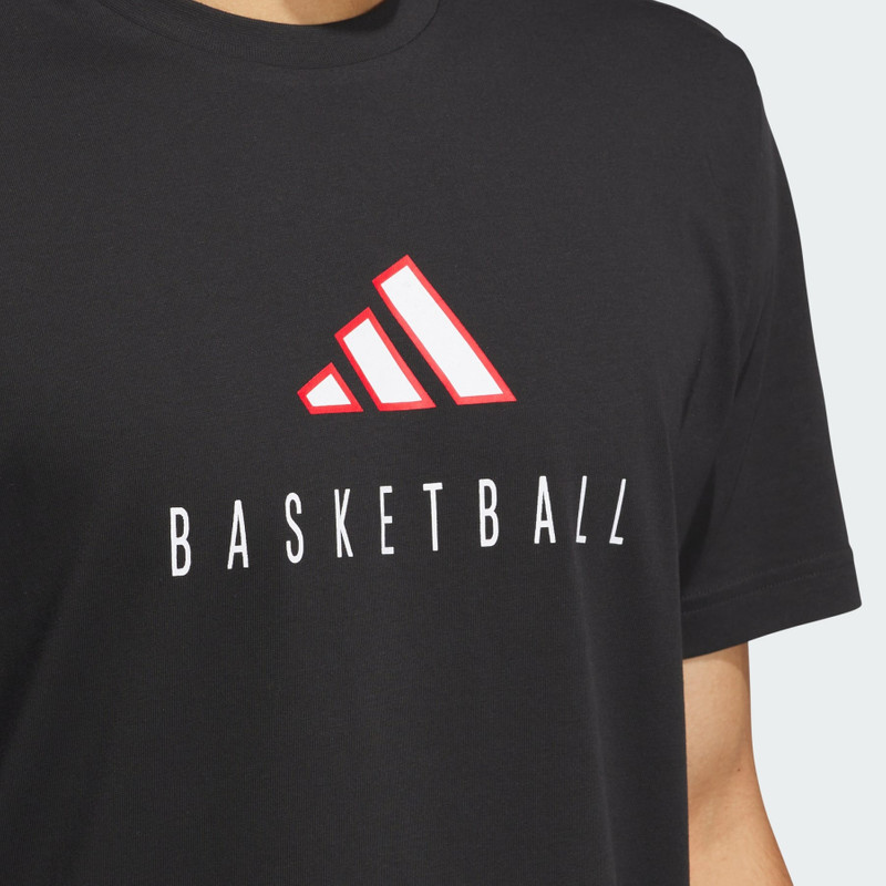 Worldwide Hoops 로고 성능 그래픽 티 5
