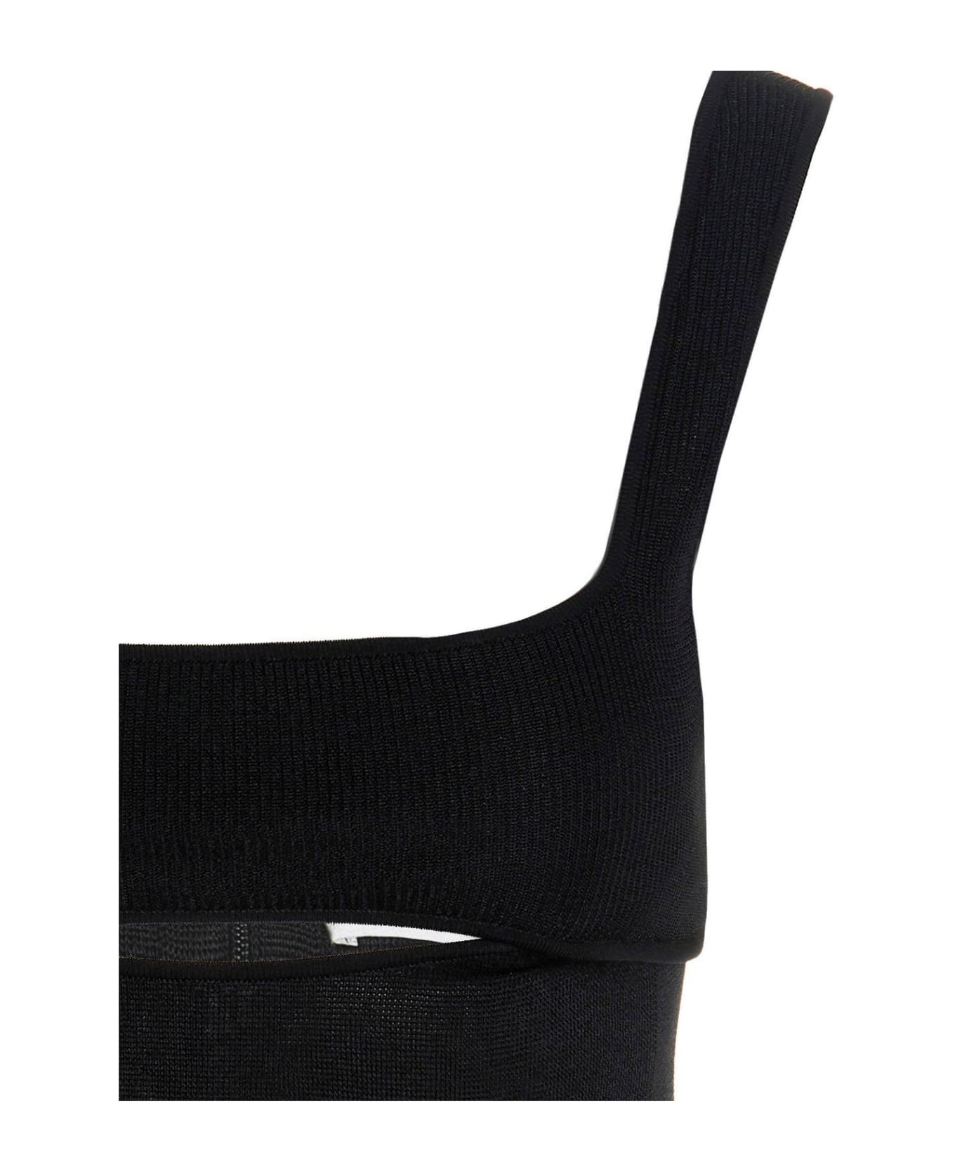 Cutout Mini Dress - 3