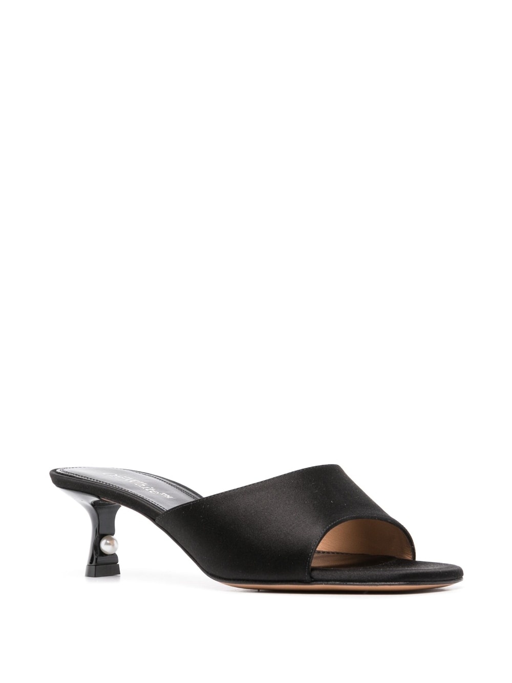＊OFF WHITE＊ Pop Lollipop Satin Mules Off-White Pop Lollipop satin mules | REVERSIBLE