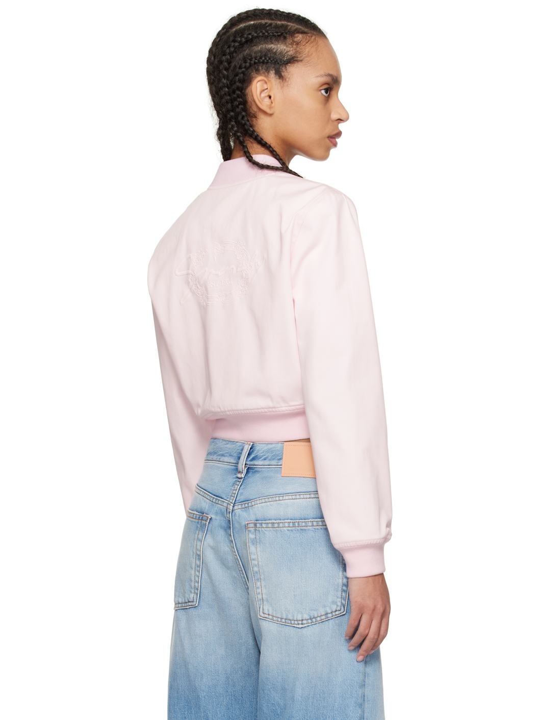 Pink GIVENCHY Medallion Slim Fit Bomber Jacket - 3