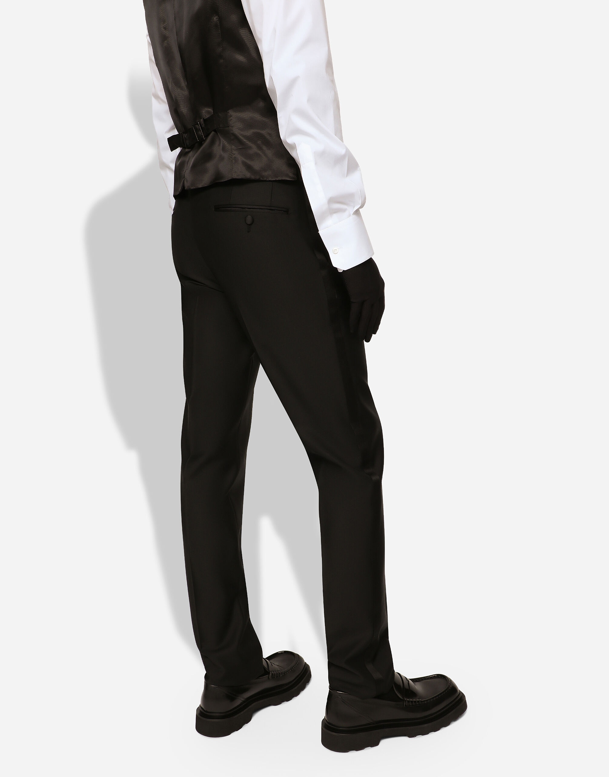 Wool and silk Martini-fit tuxedo suit - 8