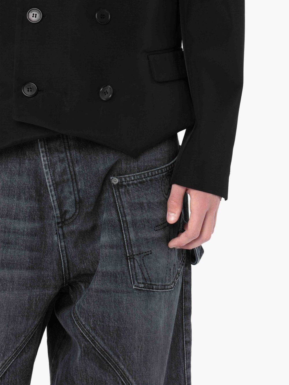 DOUBLE BREASTED JACKET - 6